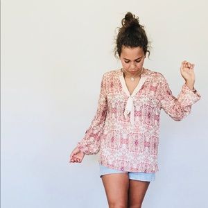 Forever 21 Floral Blouse Size S